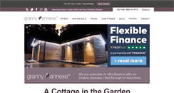 Desktop Screenshot of grannyannexe.com
